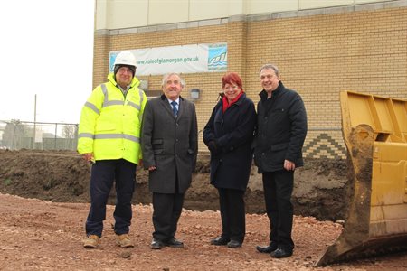 Colcot 3G pitches in construction